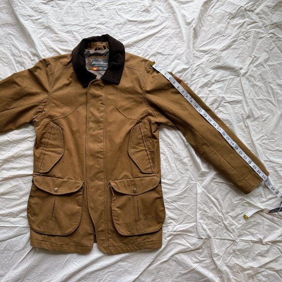 Eddie Bauer Bainbridge Field Jacket Water Resistant Waxed Canvas - Picture 6 of 13